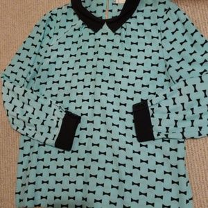 Kate Spade Bow Blouse sz 10